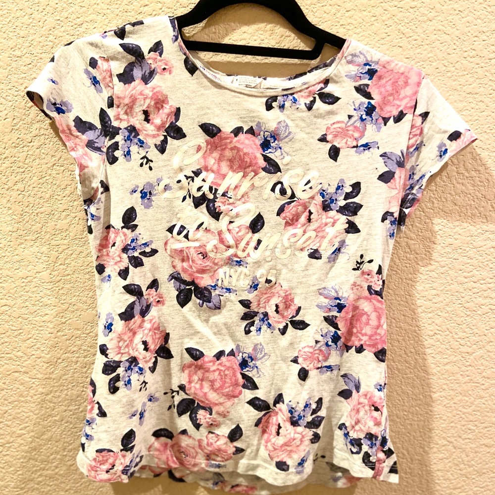 H&M Floral Tee